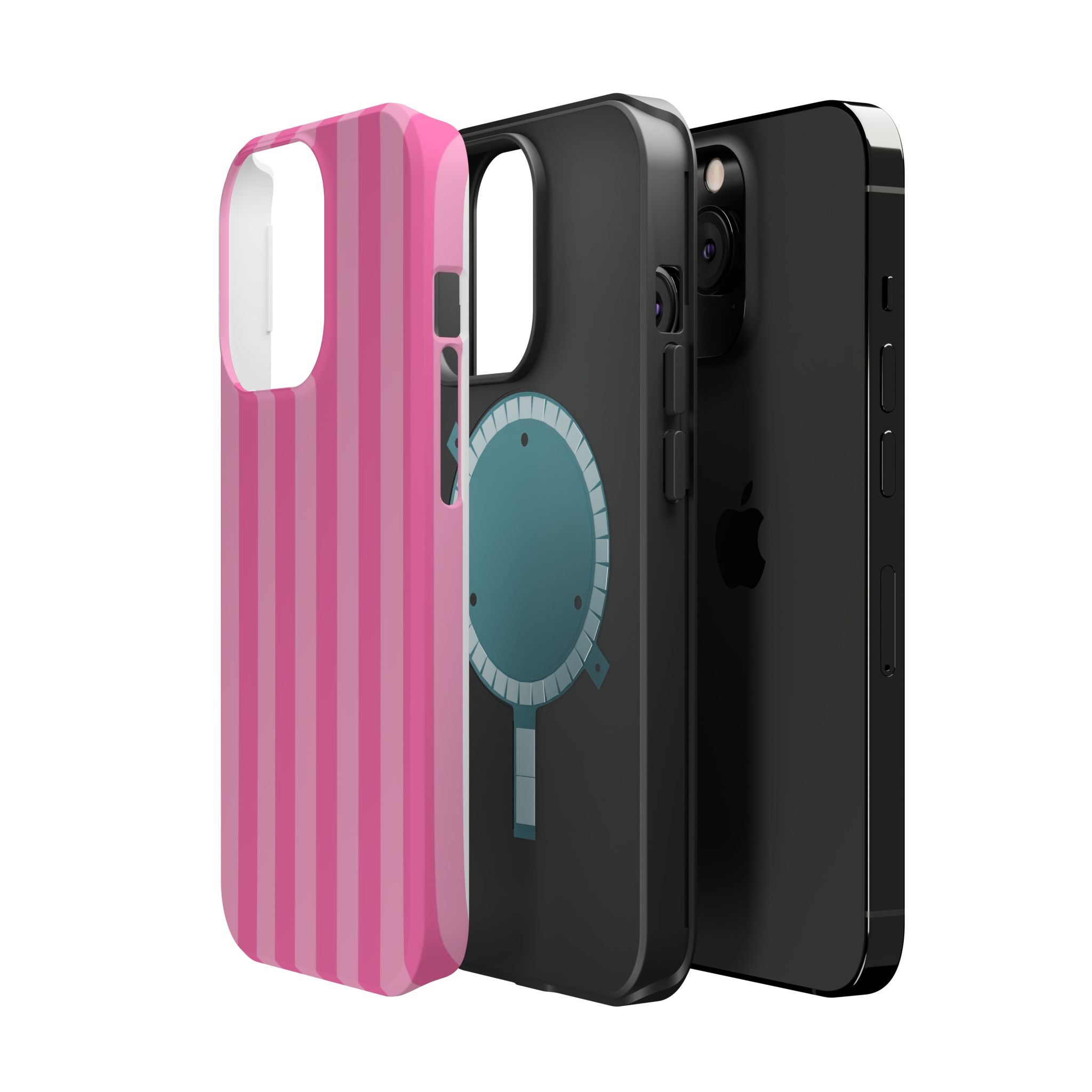 Pretty In Stripes Impact-Resistant MagSafe Phone Case