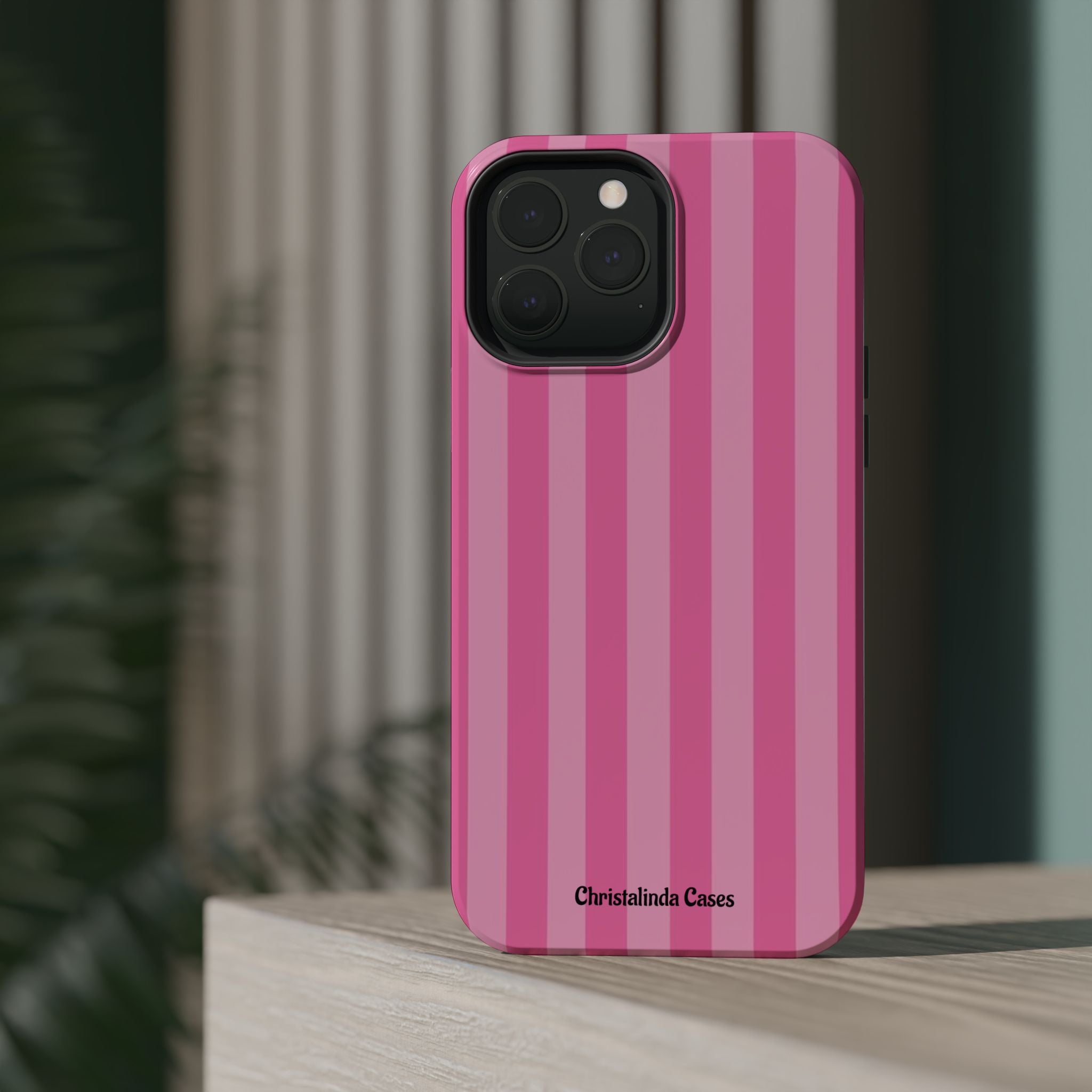 Pretty In Stripes Impact-Resistant MagSafe Phone Case
