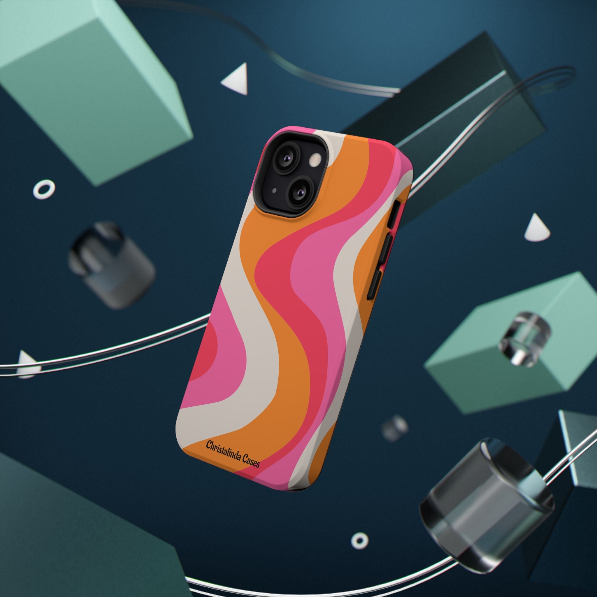 Sunset Sorbet Impact-Resistant MagSafe Phone Case