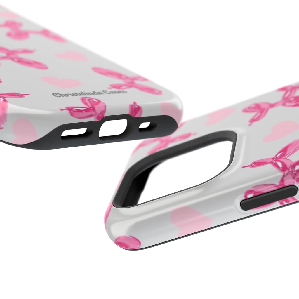 Balloon Charm Impact-Resistant MagSafe phone case