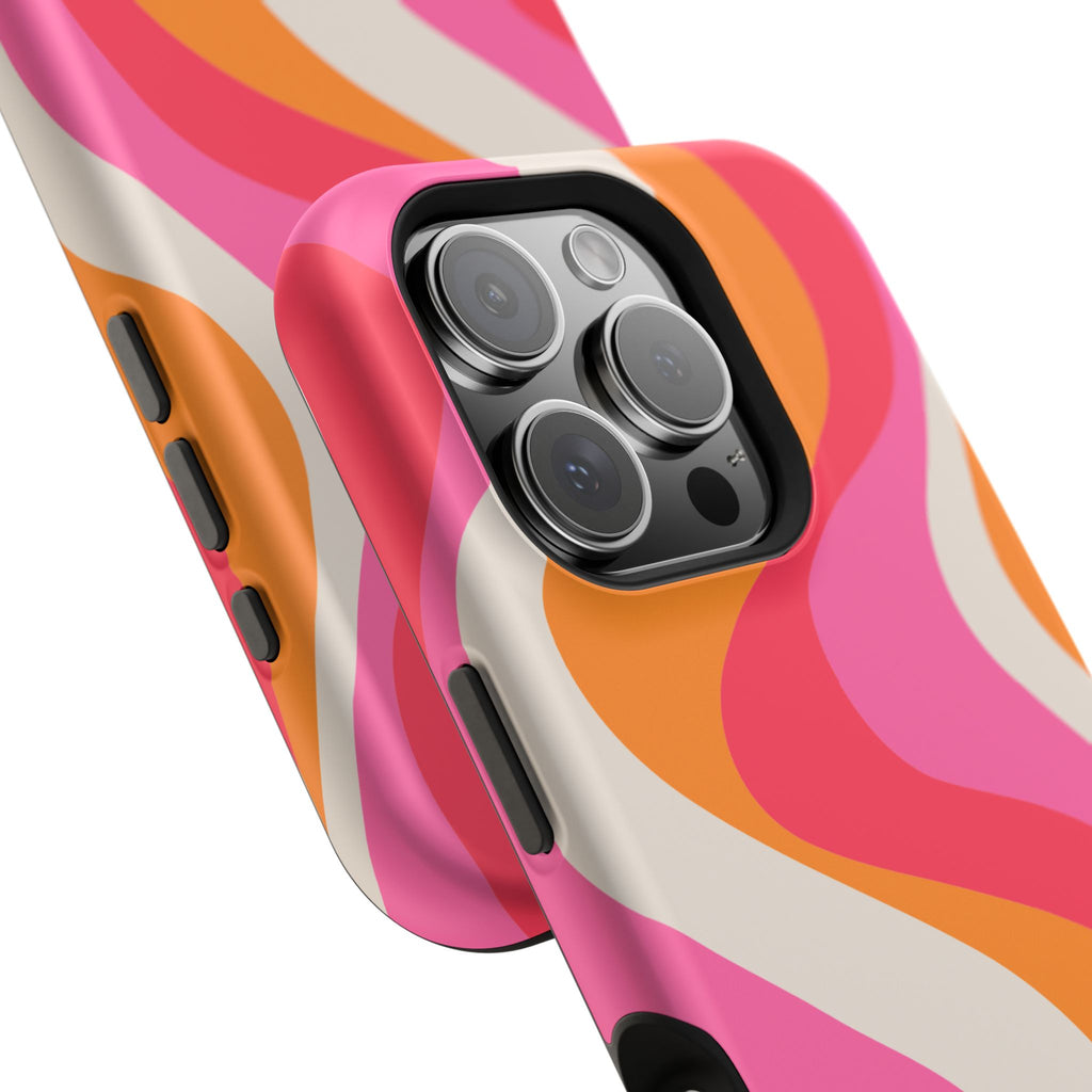 Sunset Sorbet Impact-Resistant MagSafe Phone Case