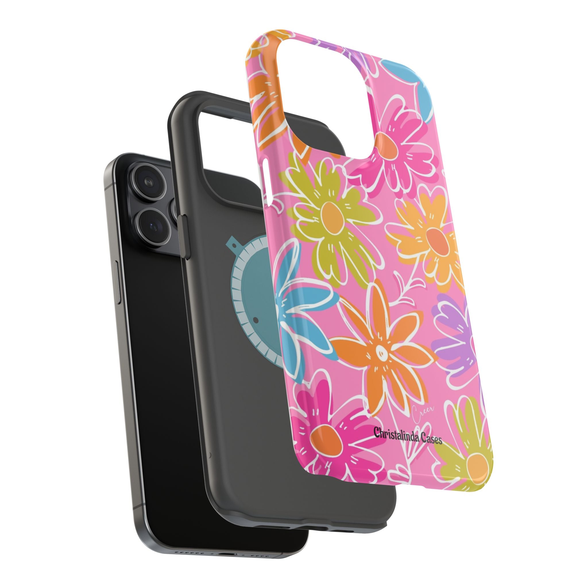Flower Fiesta Impact-Resistant MagSafePhone Case