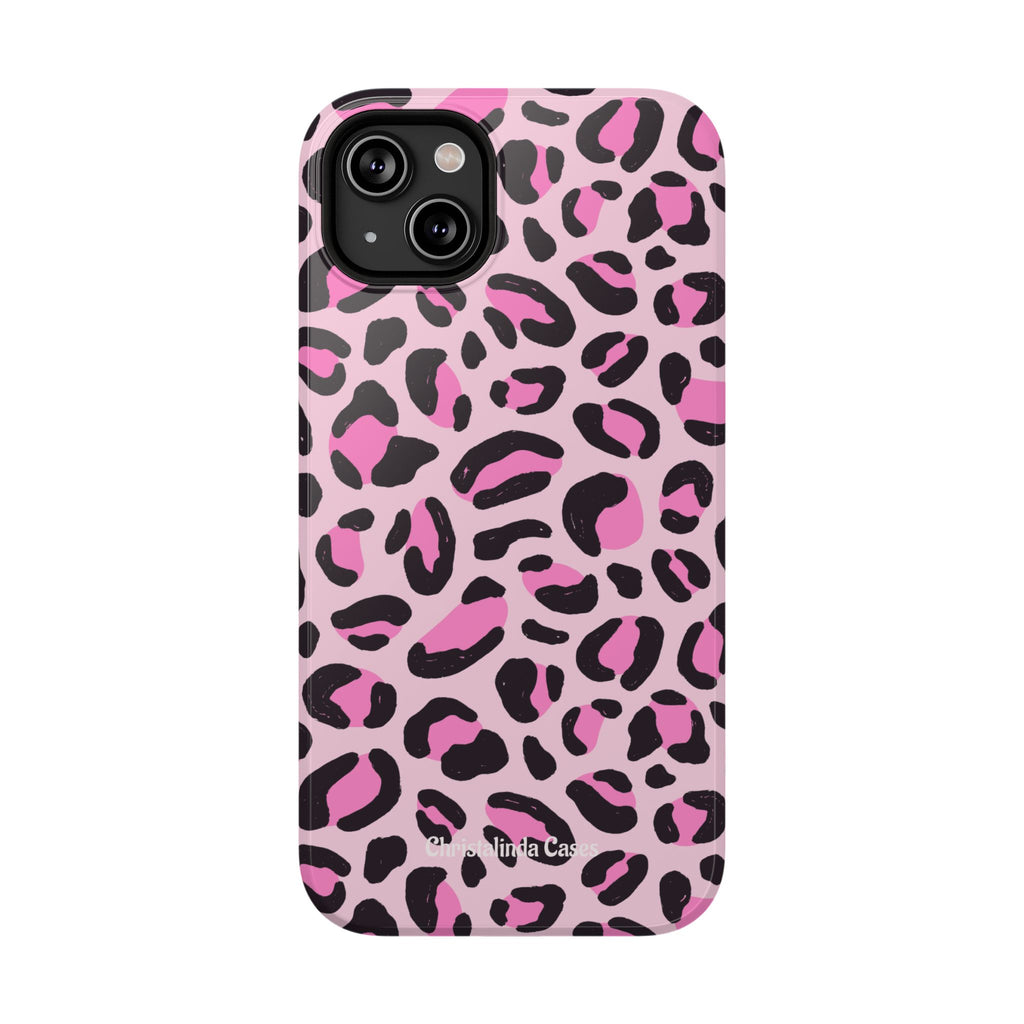 Pink Safari Impact-Resistant MagSafe Phone Case