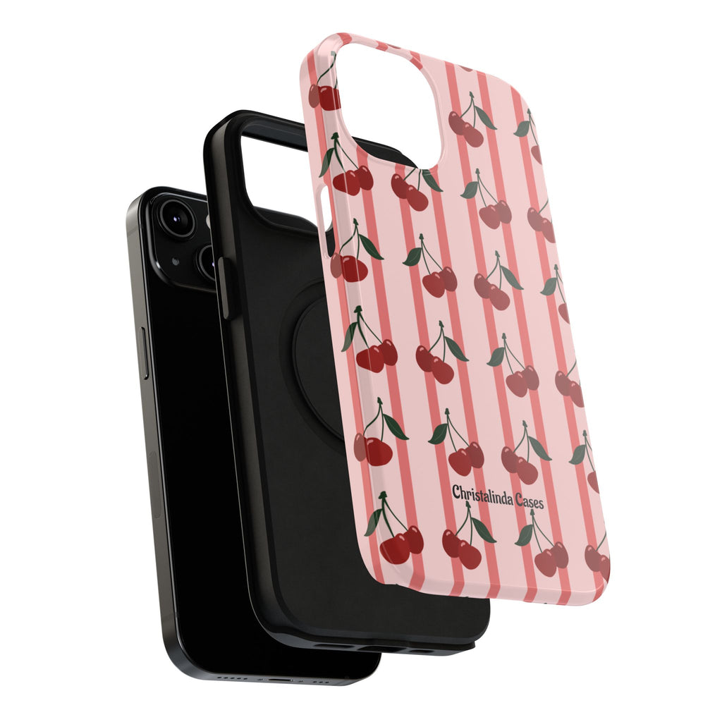 Cherry Kiss MagSafe Impact-Resistant Case