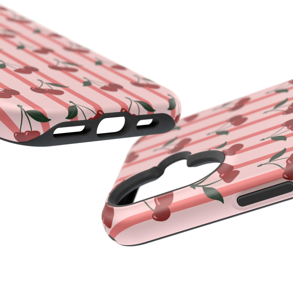 Cherry Kiss MagSafe Impact-Resistant Case