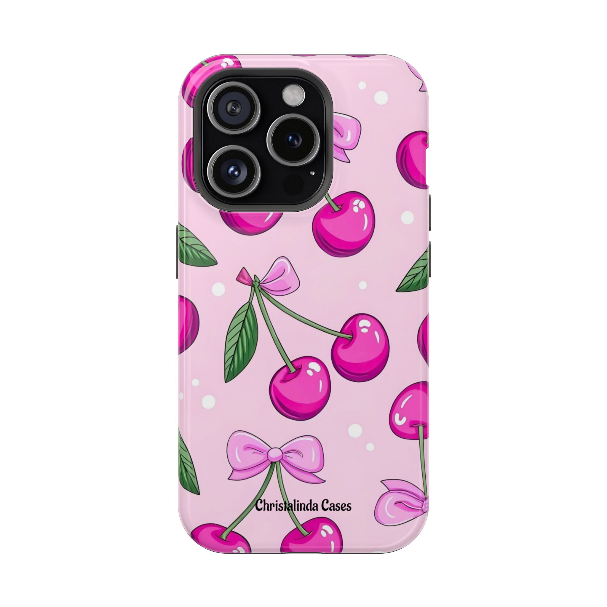 Cherry Cutie Impact-Resistant MagSafe Phone Case