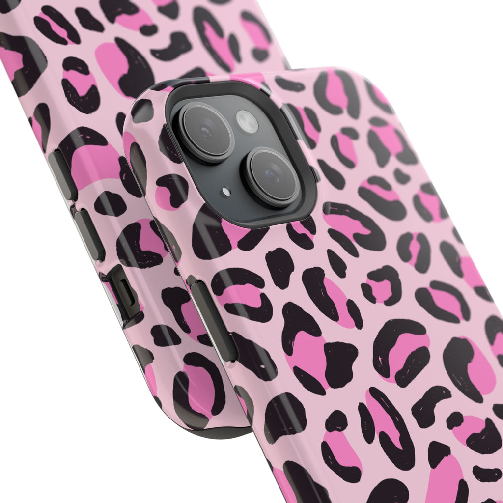 Pink Safari Impact-Resistant MagSafe Phone Case