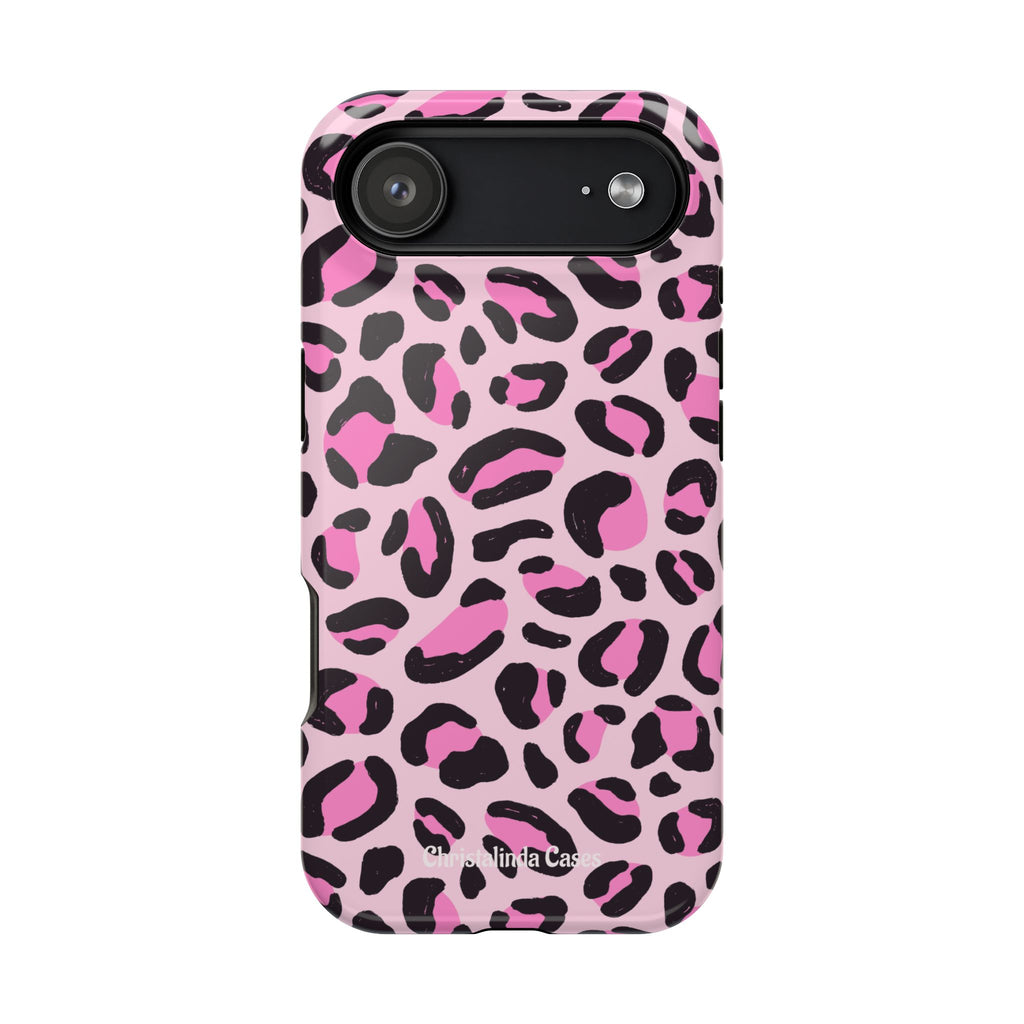 Pink Safari Impact-Resistant MagSafe Phone Case