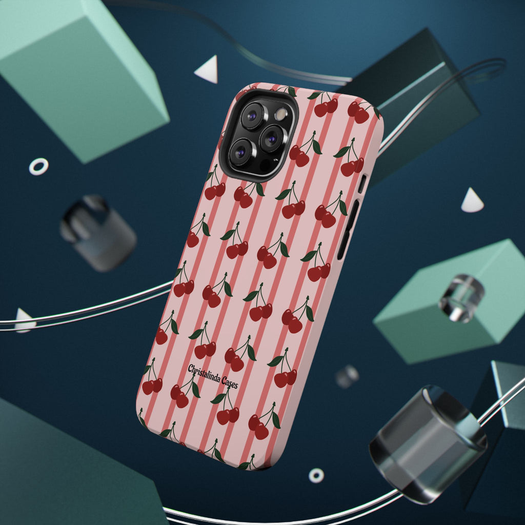 Cherry Kiss MagSafe Impact-Resistant Case