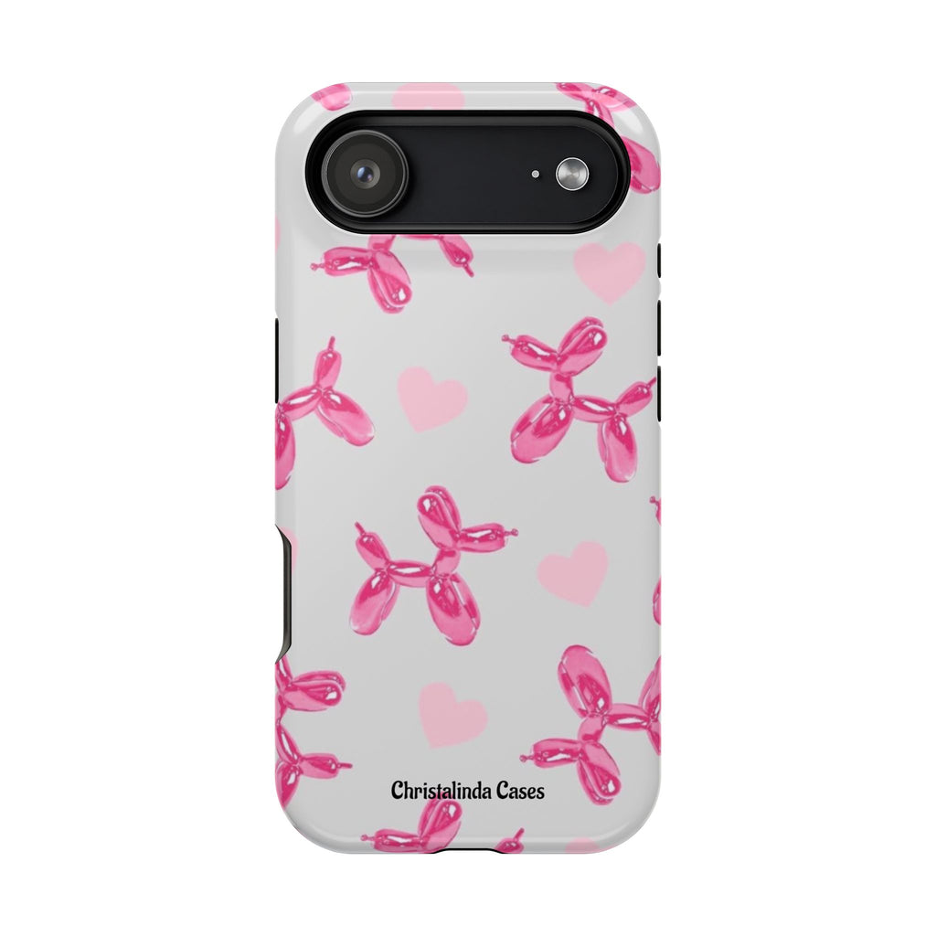 Balloon Charm Impact-Resistant MagSafe phone case