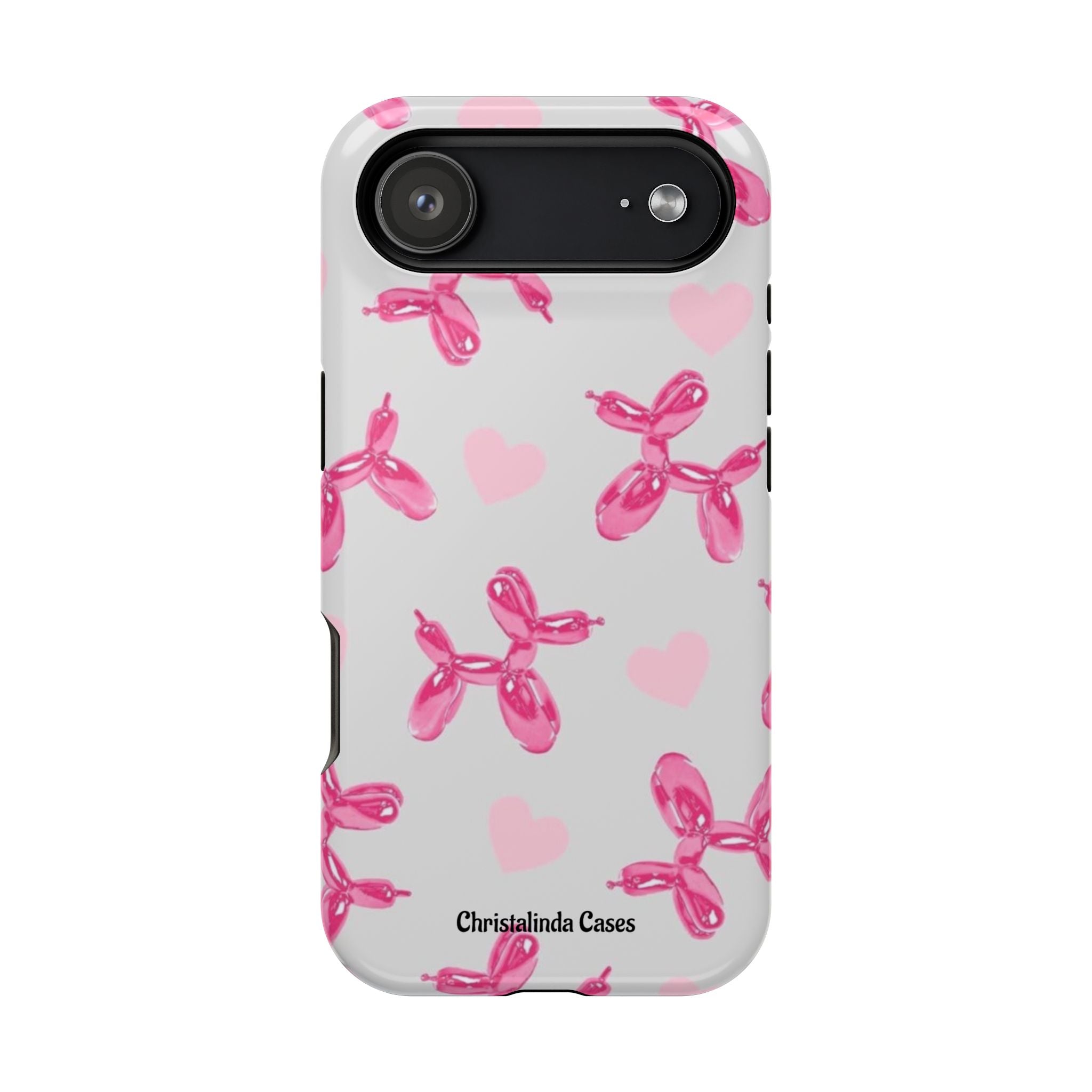 Balloon Charm Impact-Resistant MagSafe phone case