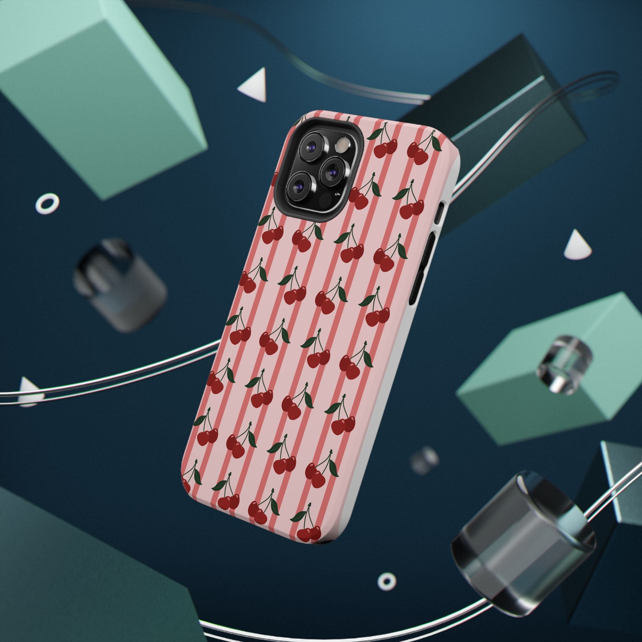 Cherry Kiss MagSafe Impact-Resistant Case