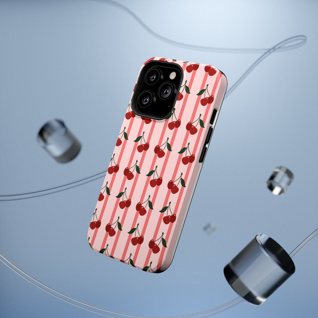 Cherry Kiss MagSafe Impact-Resistant Case