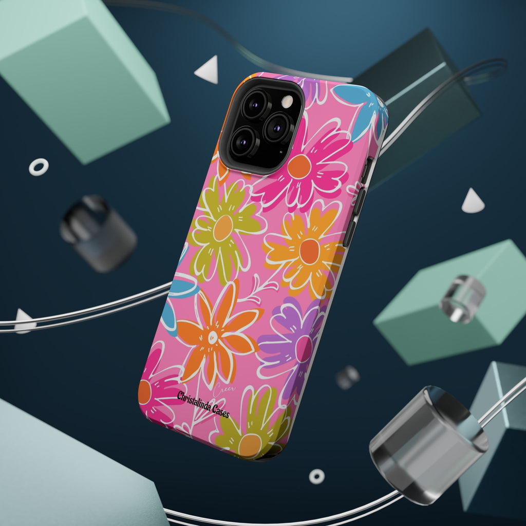 Flower Fiesta Impact-Resistant MagSafePhone Case