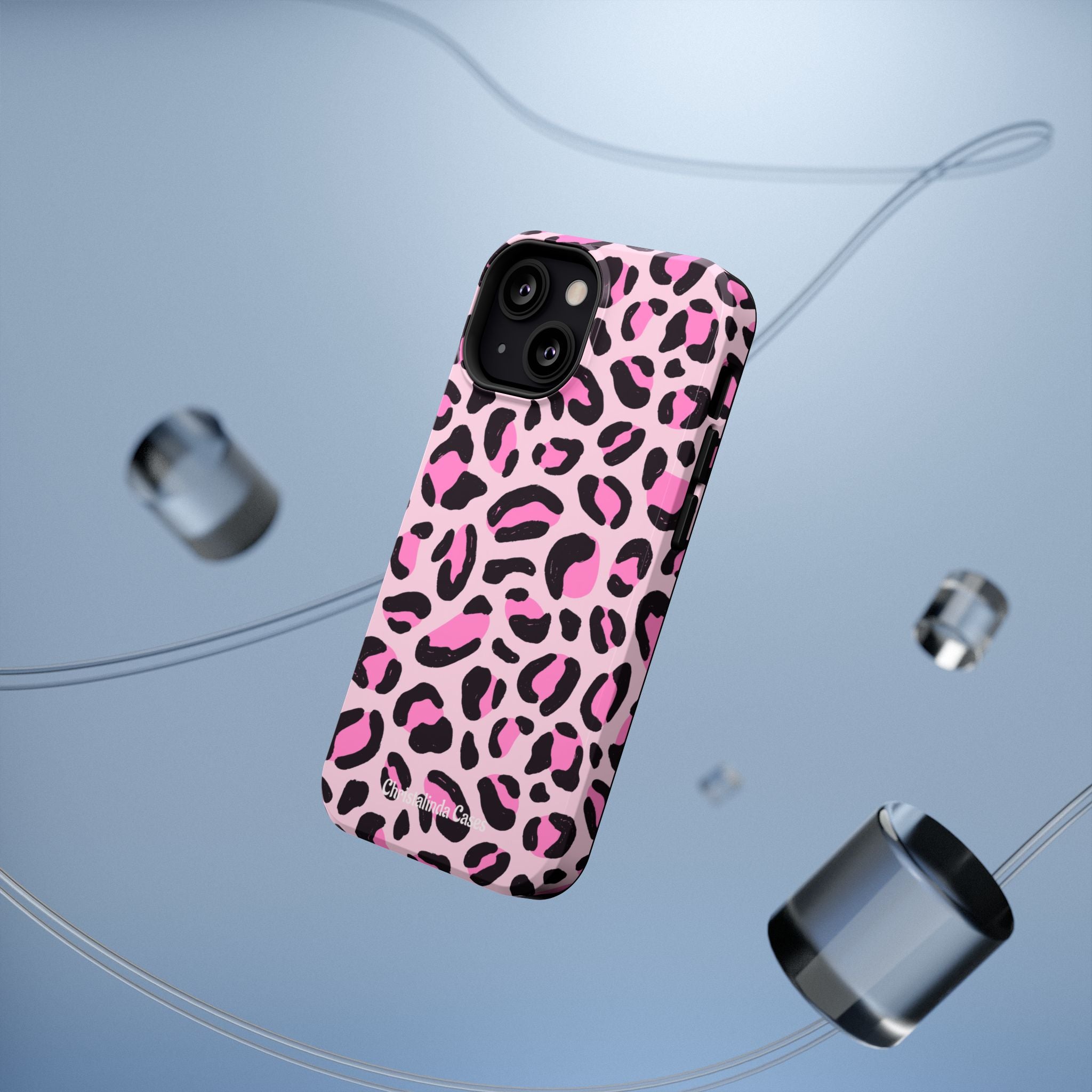 Pink Safari Impact-Resistant MagSafe Phone Case