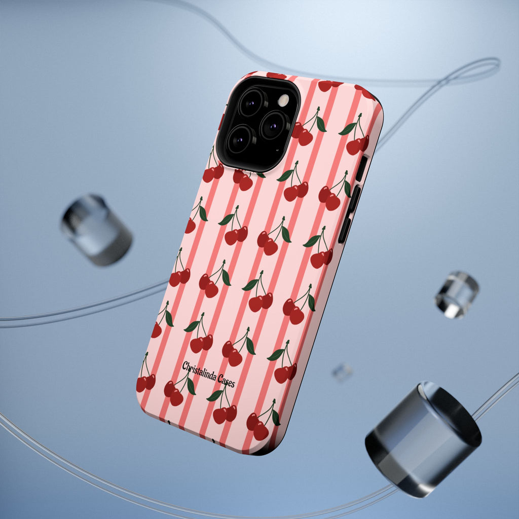 Cherry Kiss MagSafe Impact-Resistant Case