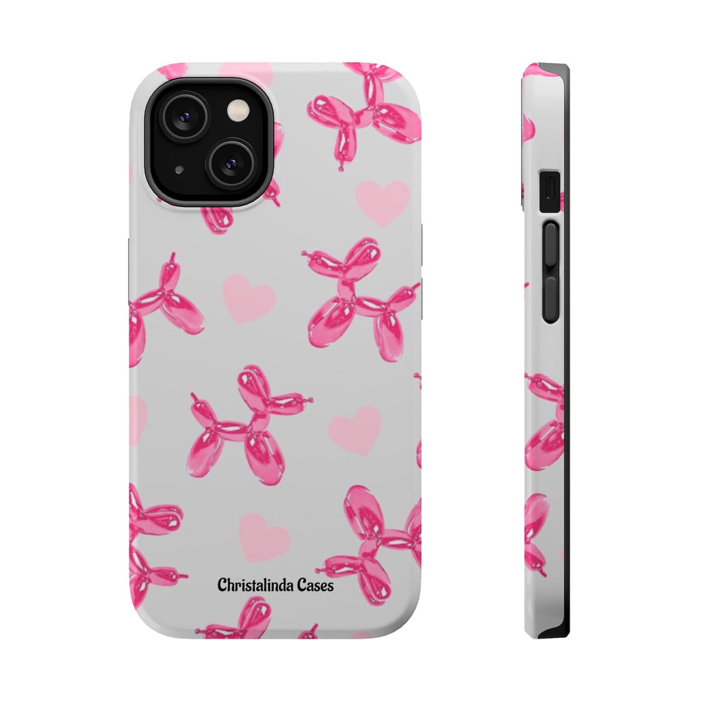 Balloon Charm Impact-Resistant MagSafe phone case