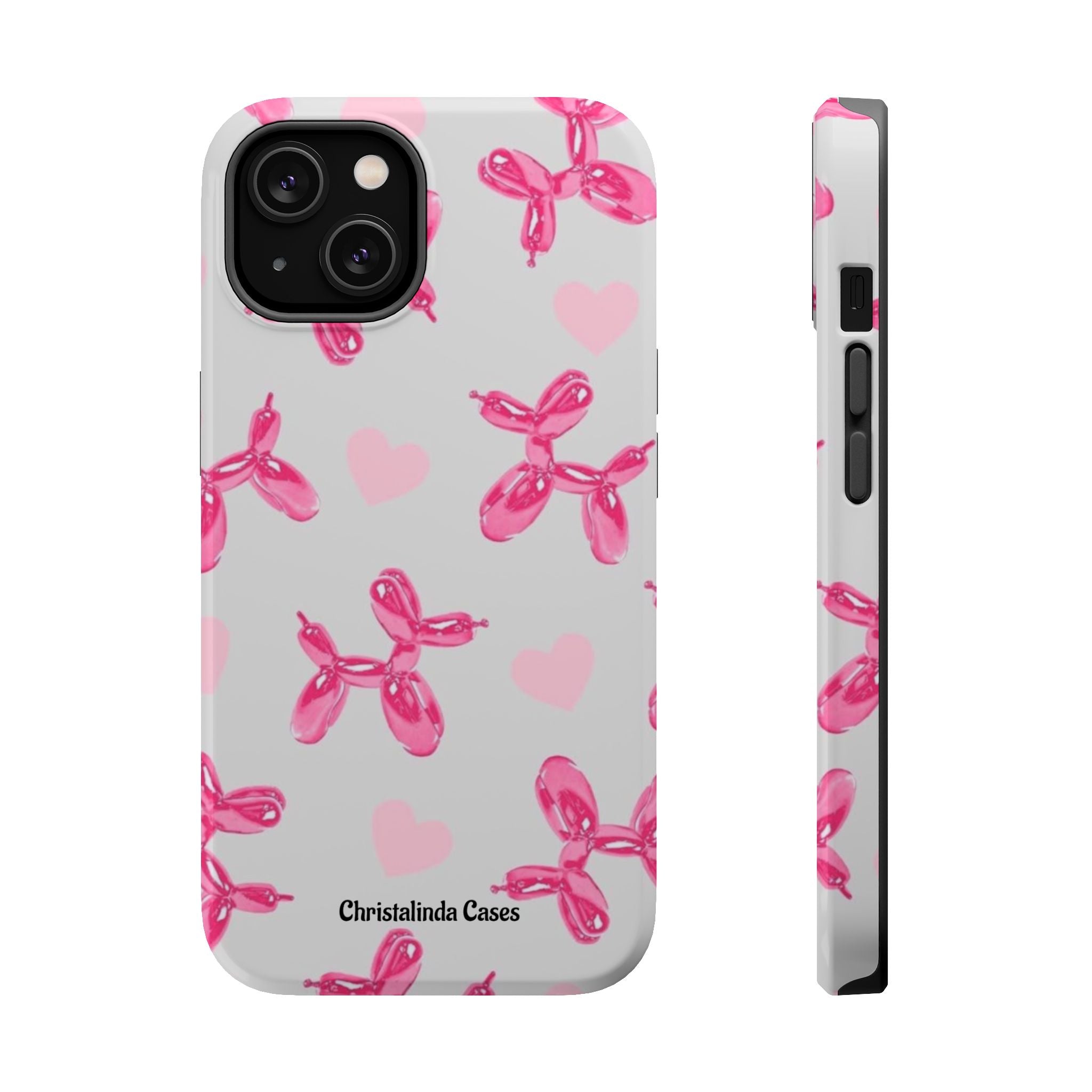 Balloon Charm Impact-Resistant MagSafe phone case
