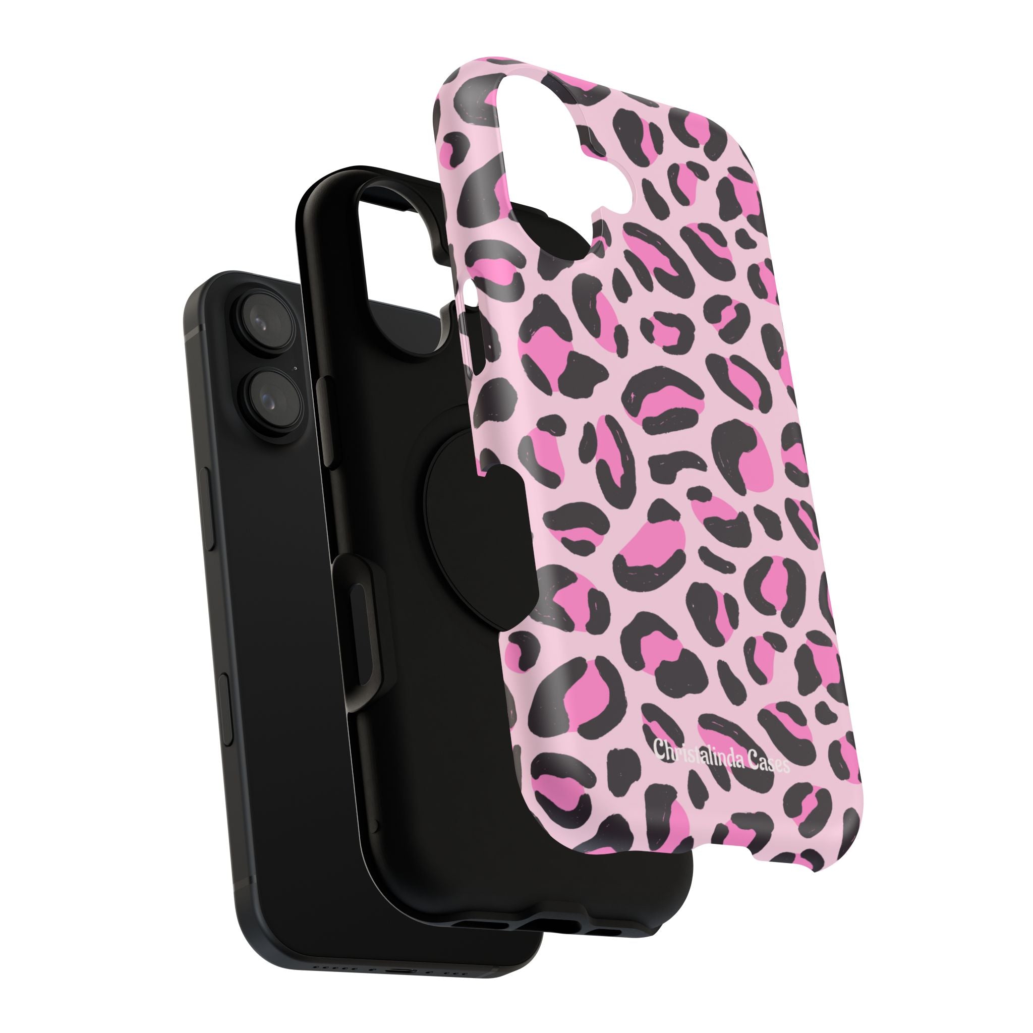 Pink Safari Impact-Resistant MagSafe Phone Case
