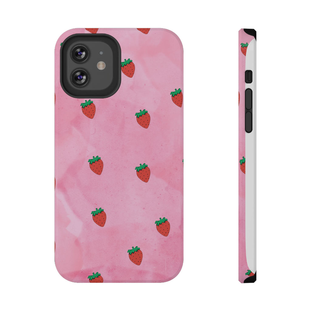 Strawberry Street MagSafe Impact-Resistant Phone Case