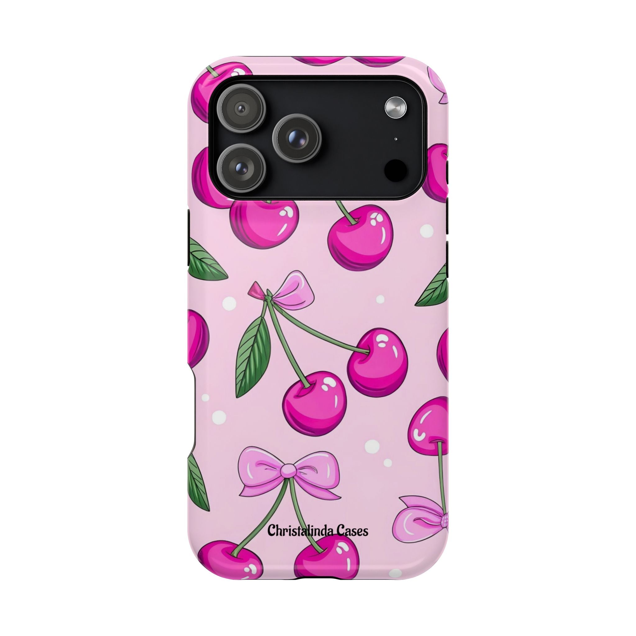 Cherry Cutie Impact-Resistant MagSafe Phone Case