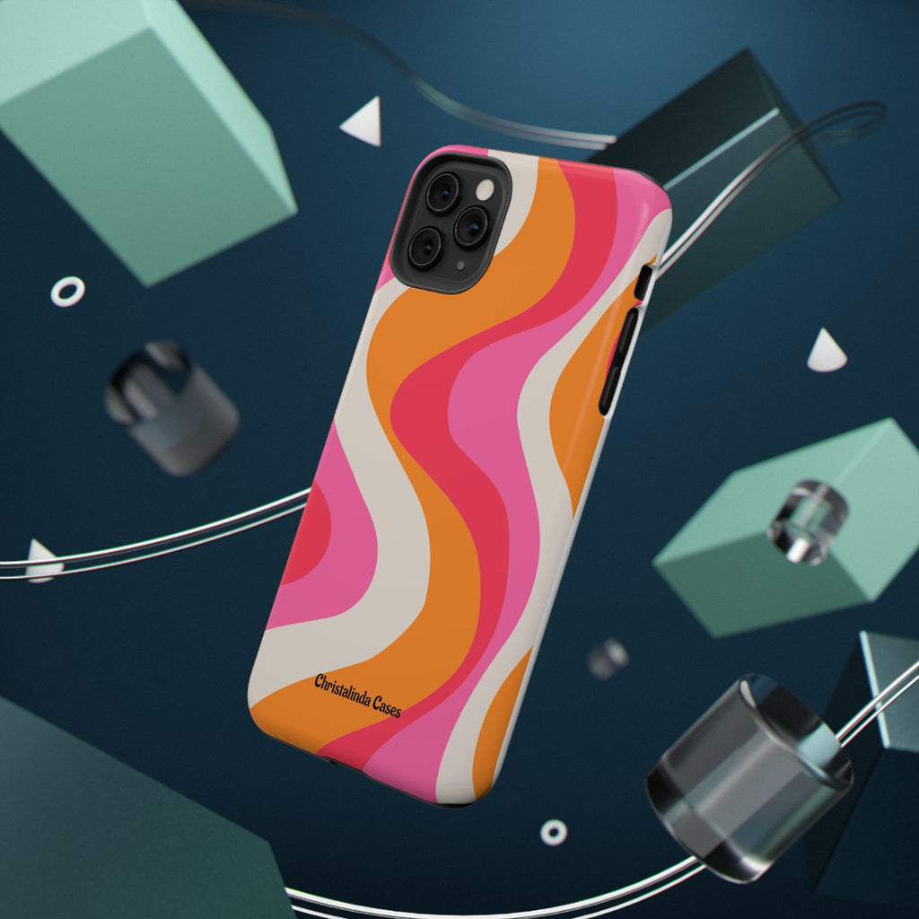 Sunset Sorbet Impact-Resistant MagSafe Phone Case