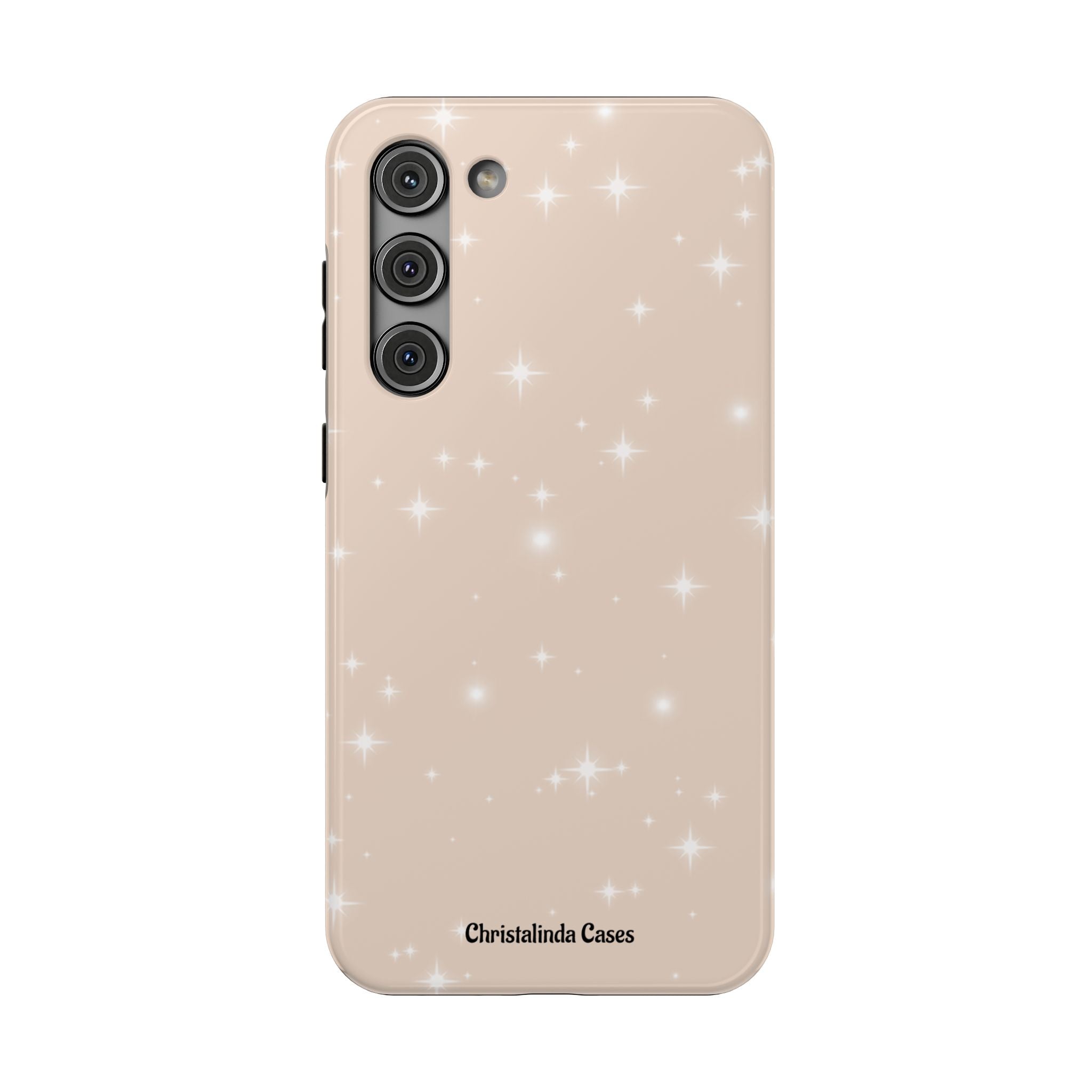 Sparkling Beige Impact-Resistant MagSafe Phone Case