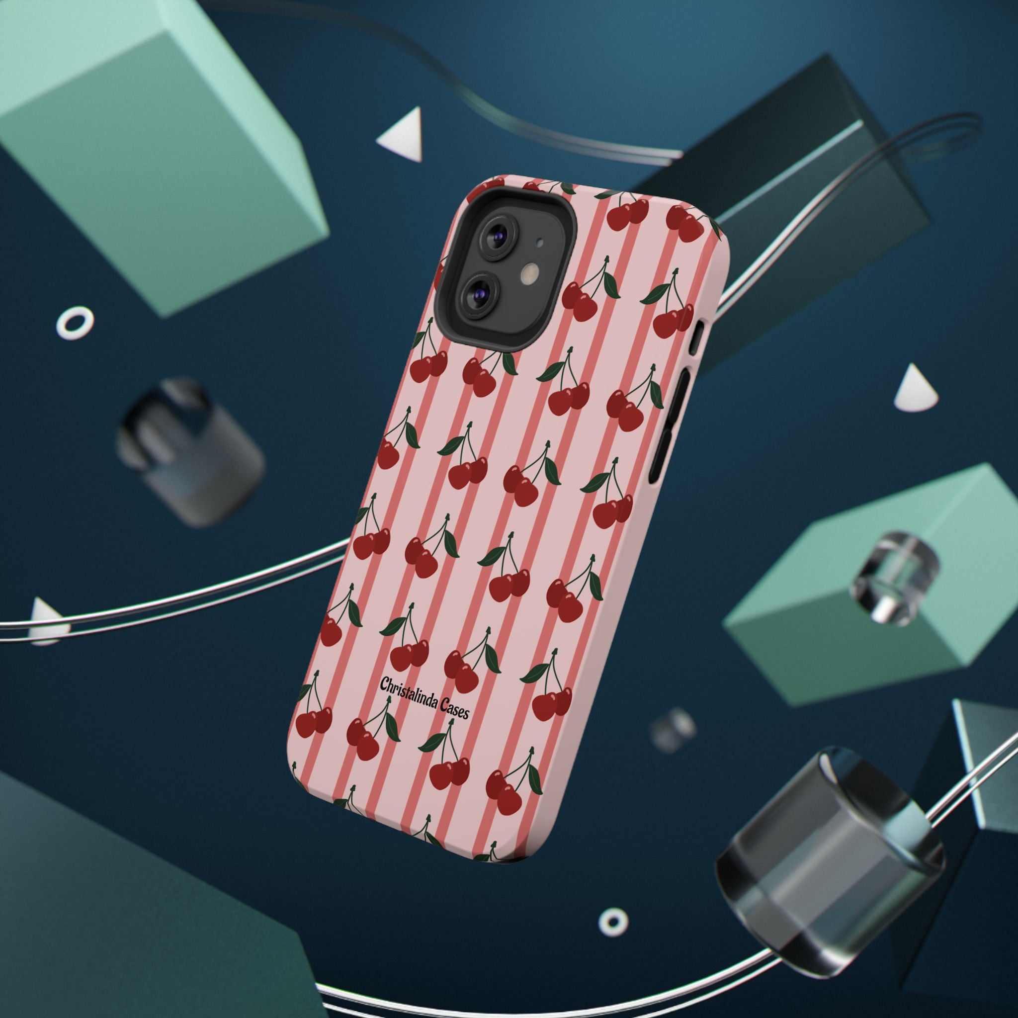 Cherry Kiss MagSafe Impact-Resistant Case