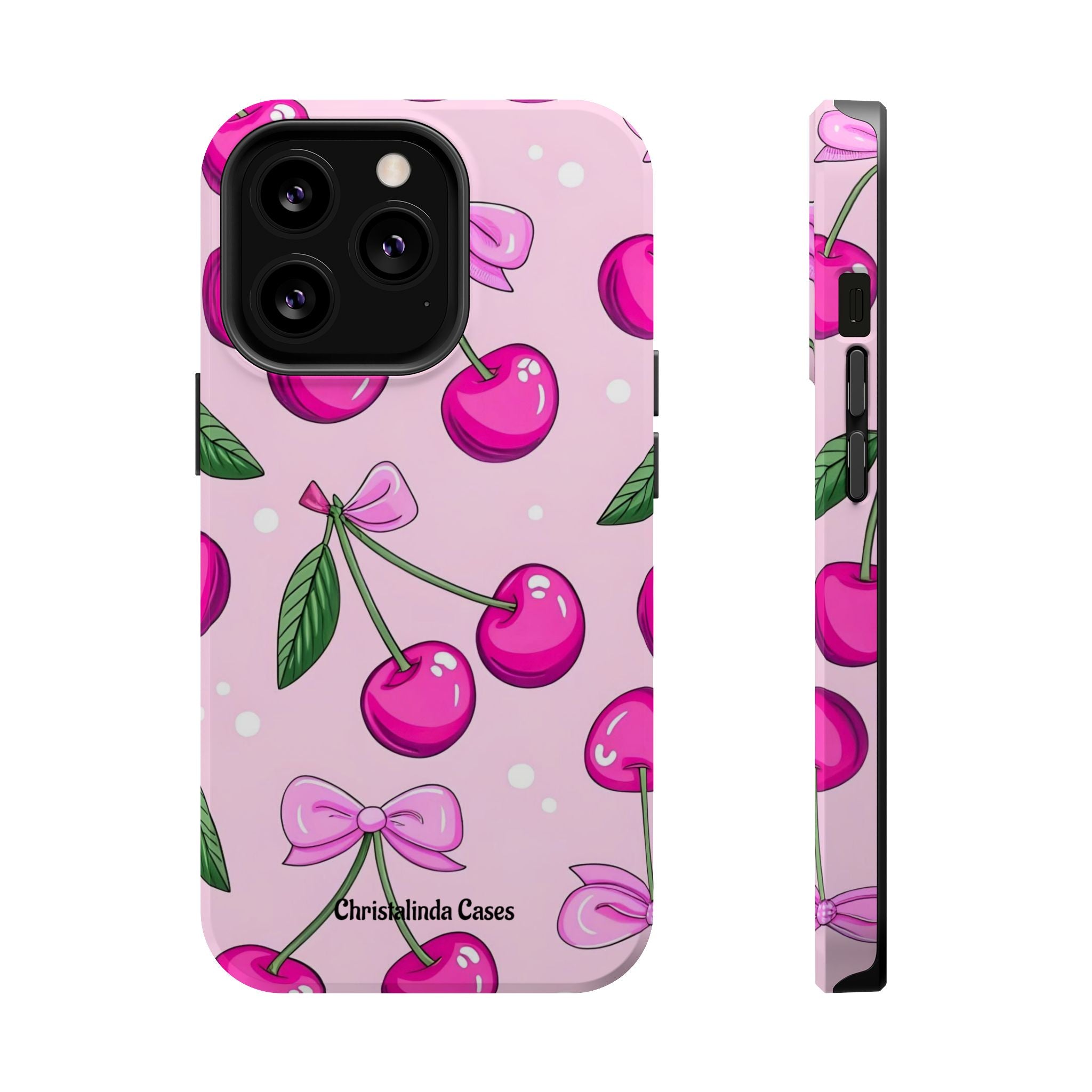 Cherry Cutie Impact-Resistant MagSafe Phone Case