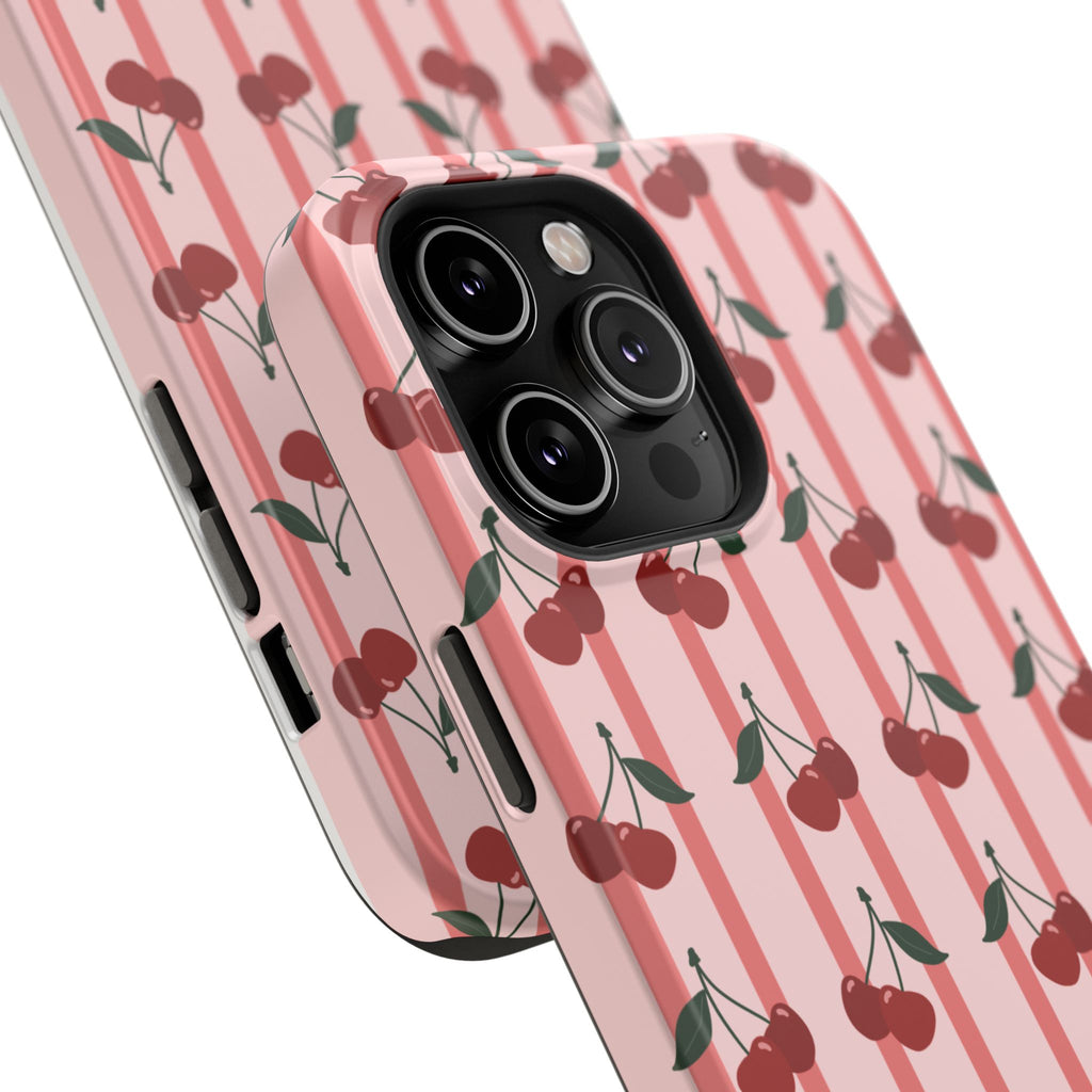 Cherry Kiss MagSafe Impact-Resistant Case