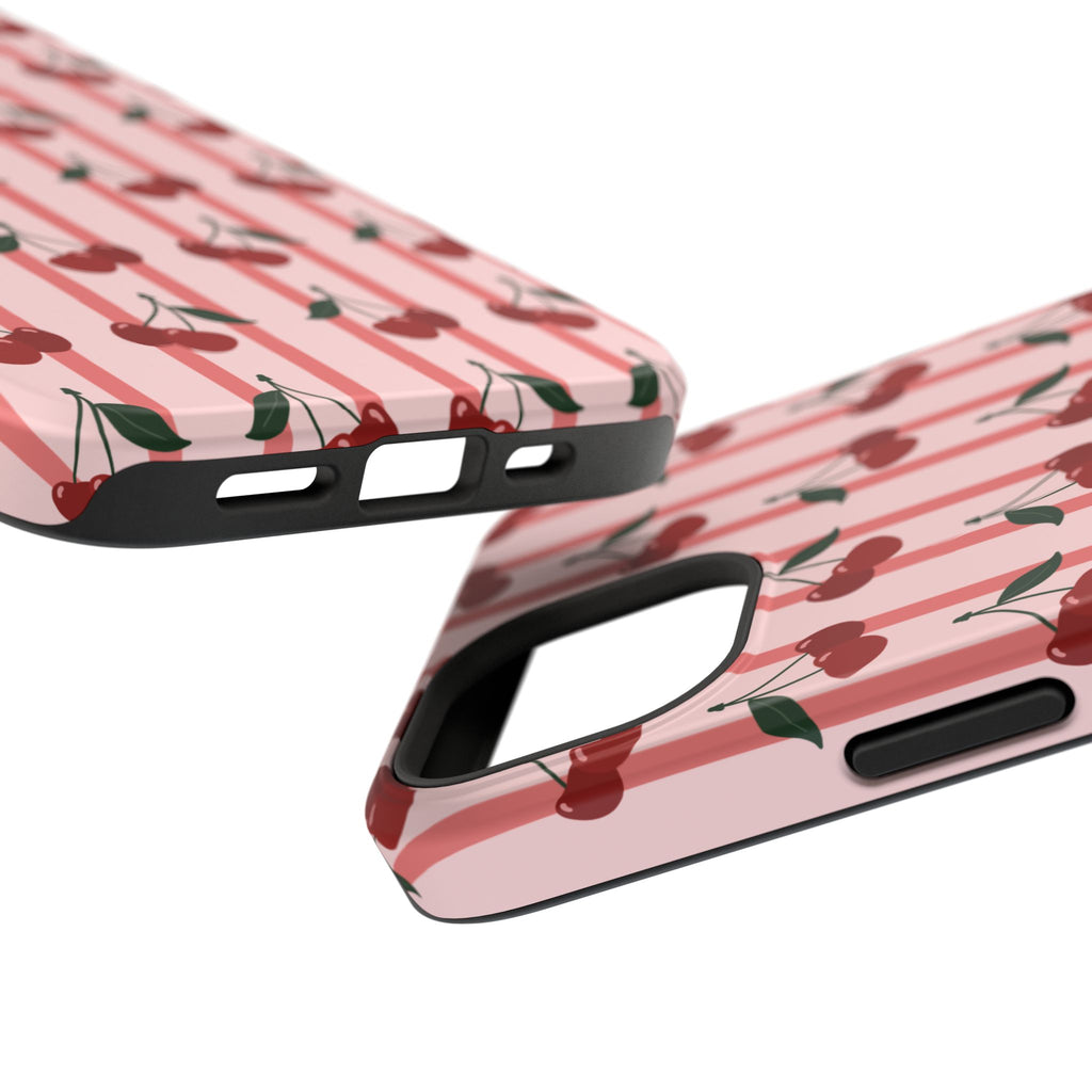 Cherry Kiss MagSafe Impact-Resistant Case
