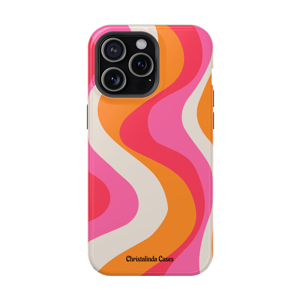 Sunset Sorbet Impact-Resistant MagSafe Phone Case