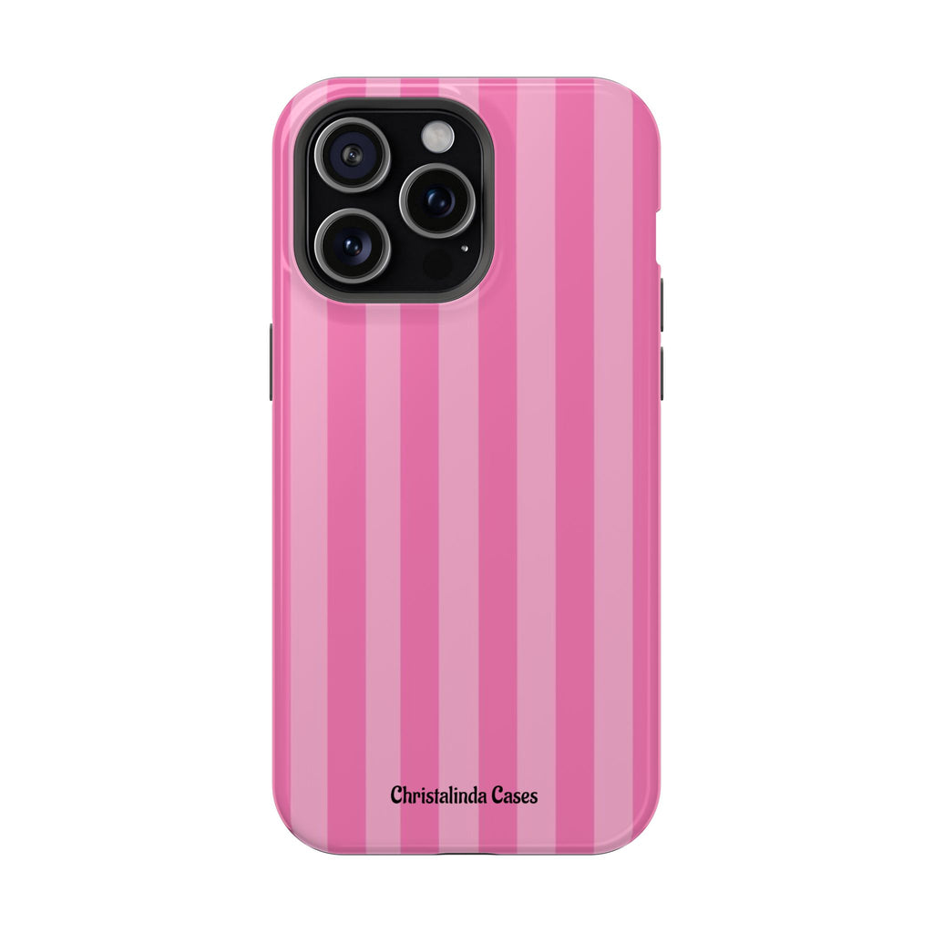 Pretty In Stripes Impact-Resistant MagSafe Phone Case