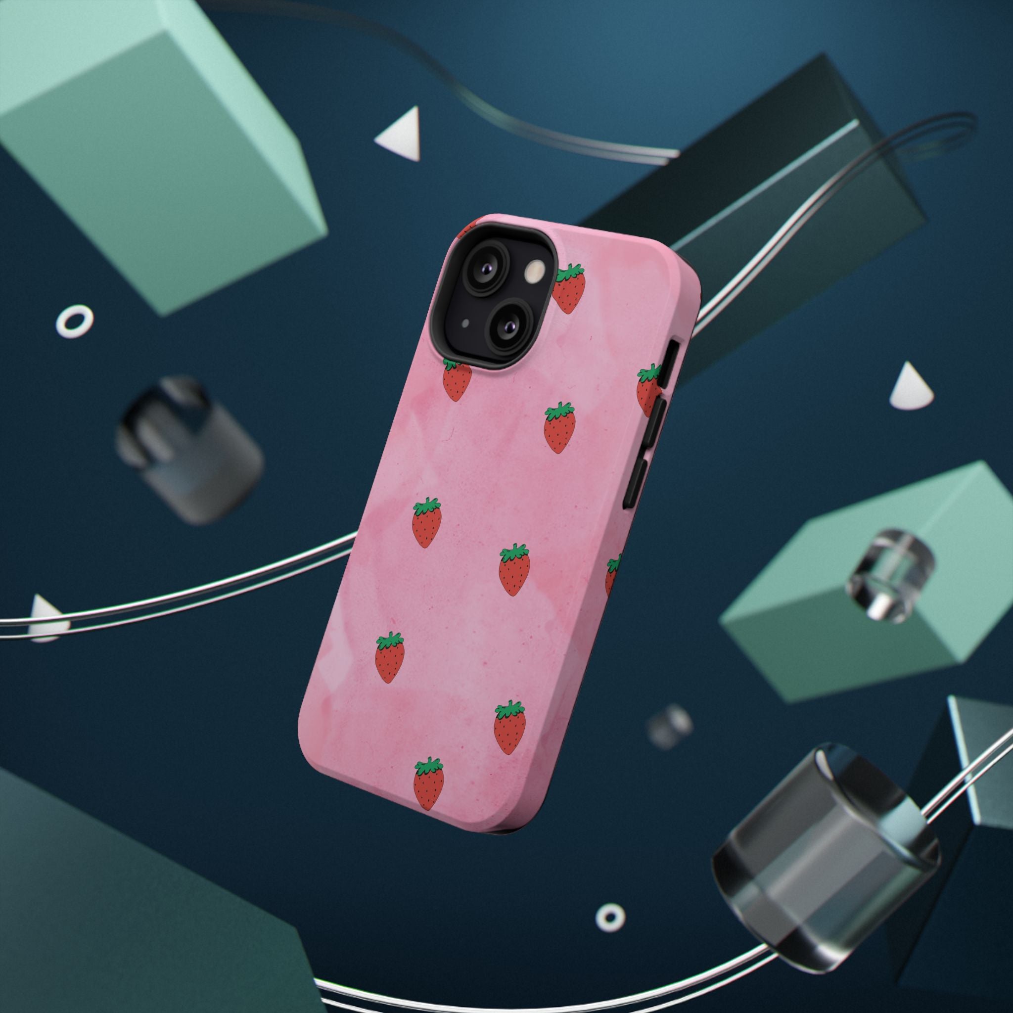 Strawberry Street MagSafe Impact-Resistant Phone Case