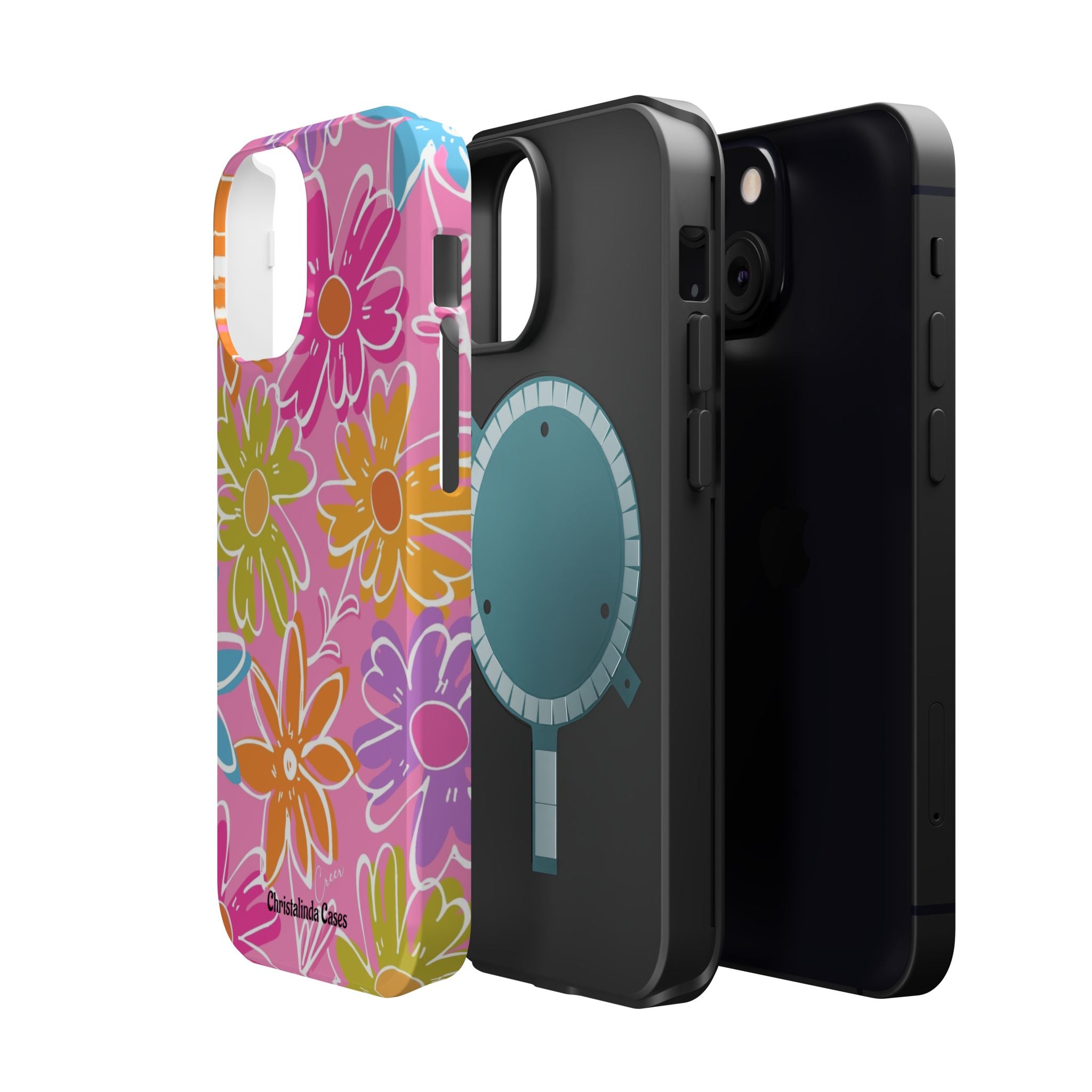 Flower Fiesta Impact-Resistant MagSafePhone Case