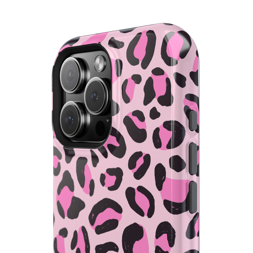 Pink Safari Impact-Resistant MagSafe Phone Case