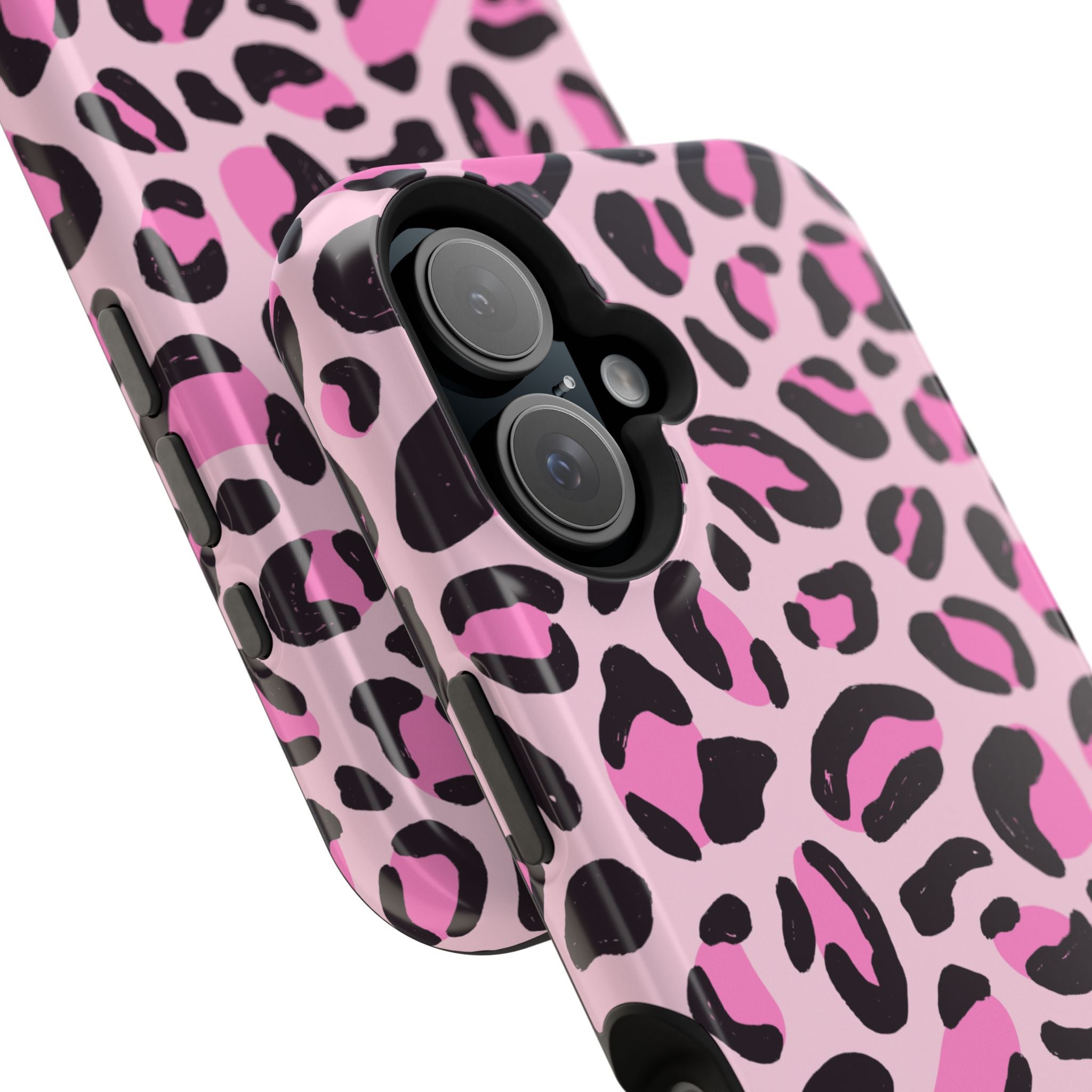 Pink Safari Impact-Resistant MagSafe Phone Case