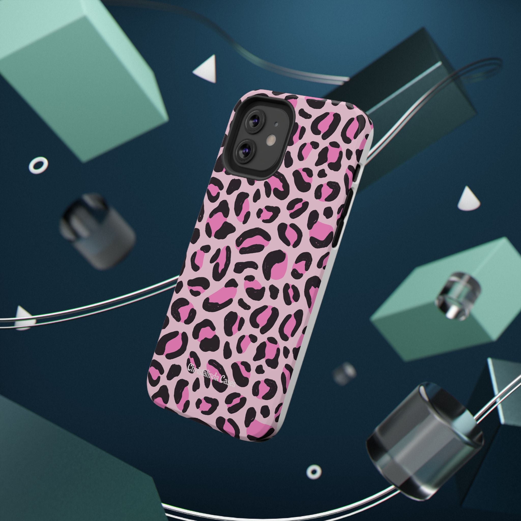 Pink Safari Impact-Resistant MagSafe Phone Case