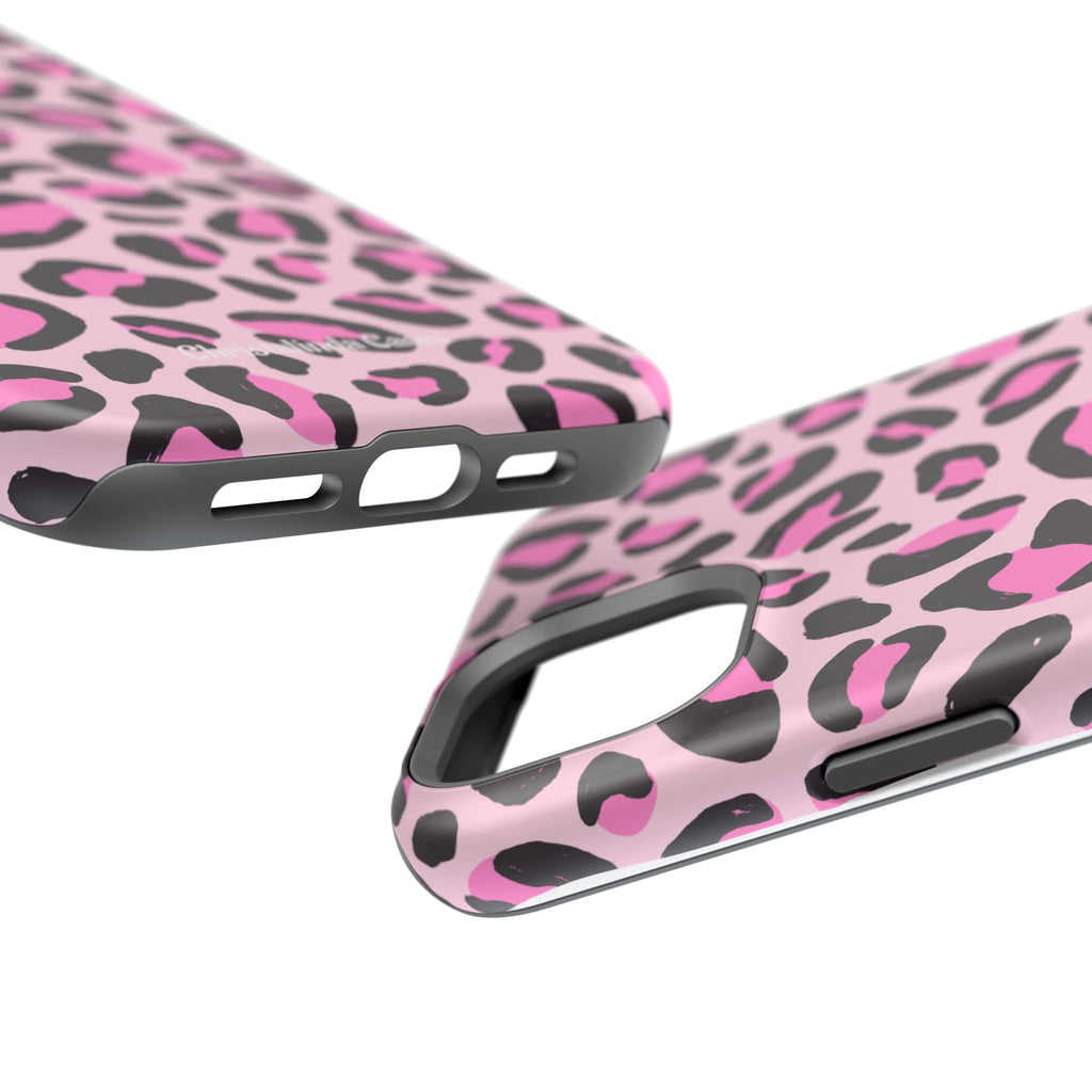 Pink Safari Impact-Resistant MagSafe Phone Case
