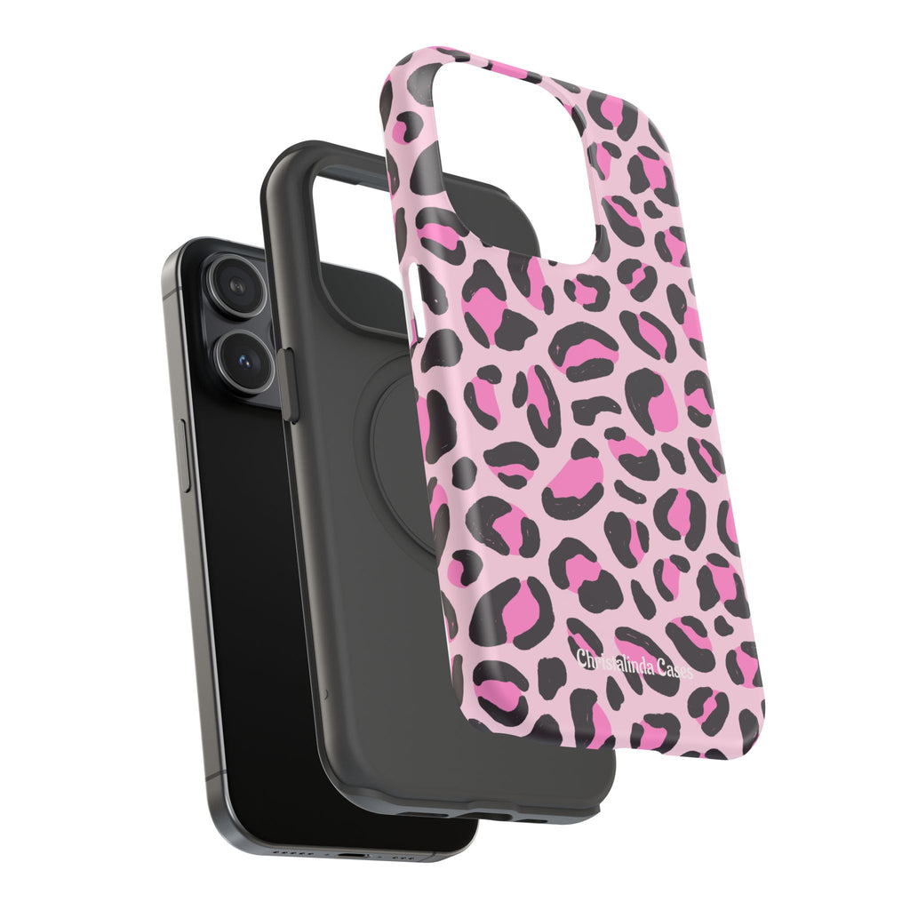 Pink Safari Impact-Resistant MagSafe Phone Case