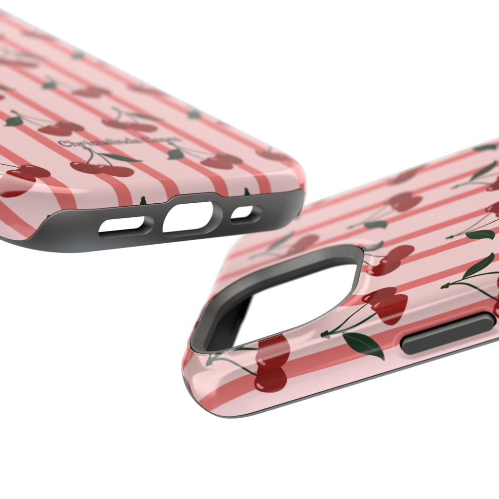 Cherry Kiss MagSafe Impact-Resistant Case