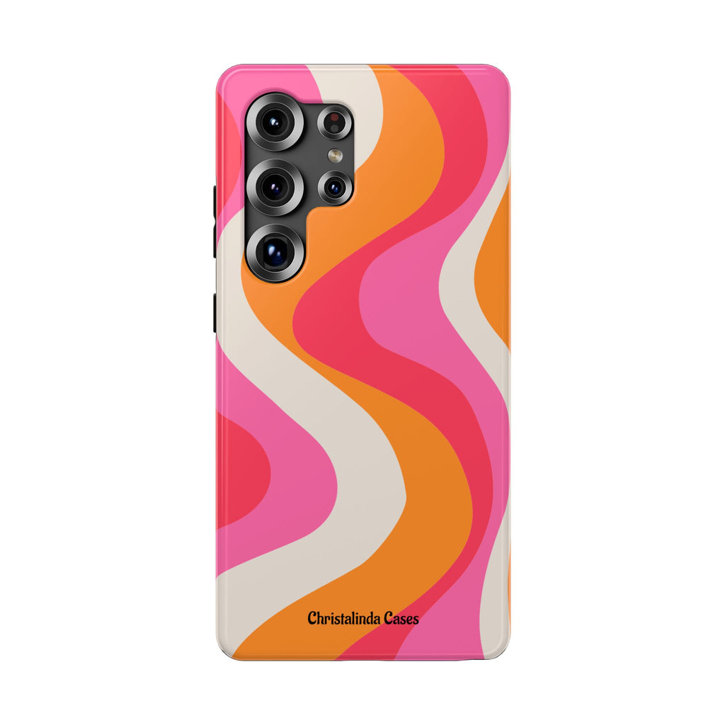 Sunset Sorbet Impact-Resistant MagSafe Phone Case