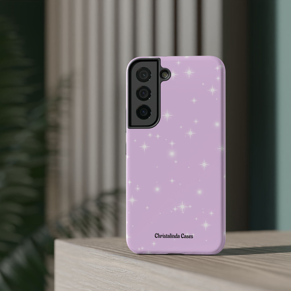 Sparkling Lilac Impact MagSafe Phone Case