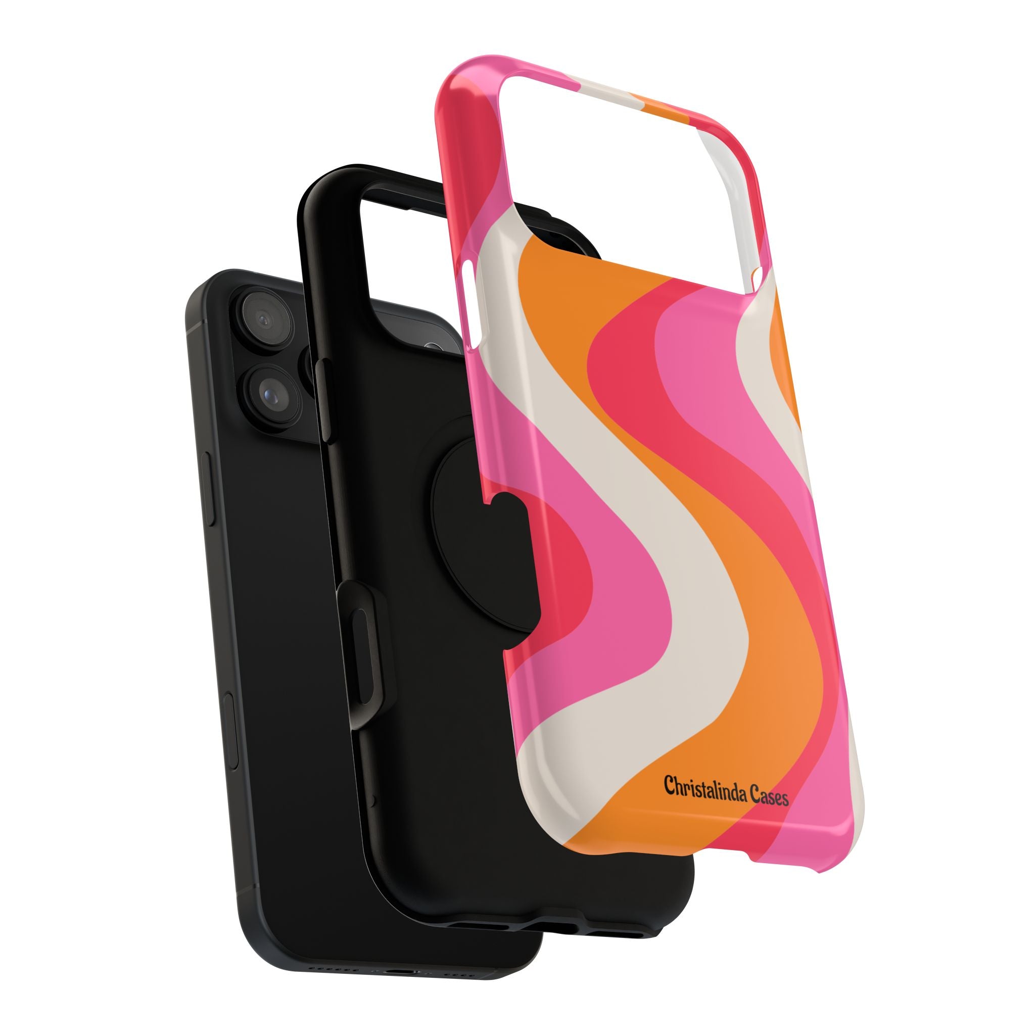 Sunset Sorbet Impact-Resistant MagSafe Phone Case