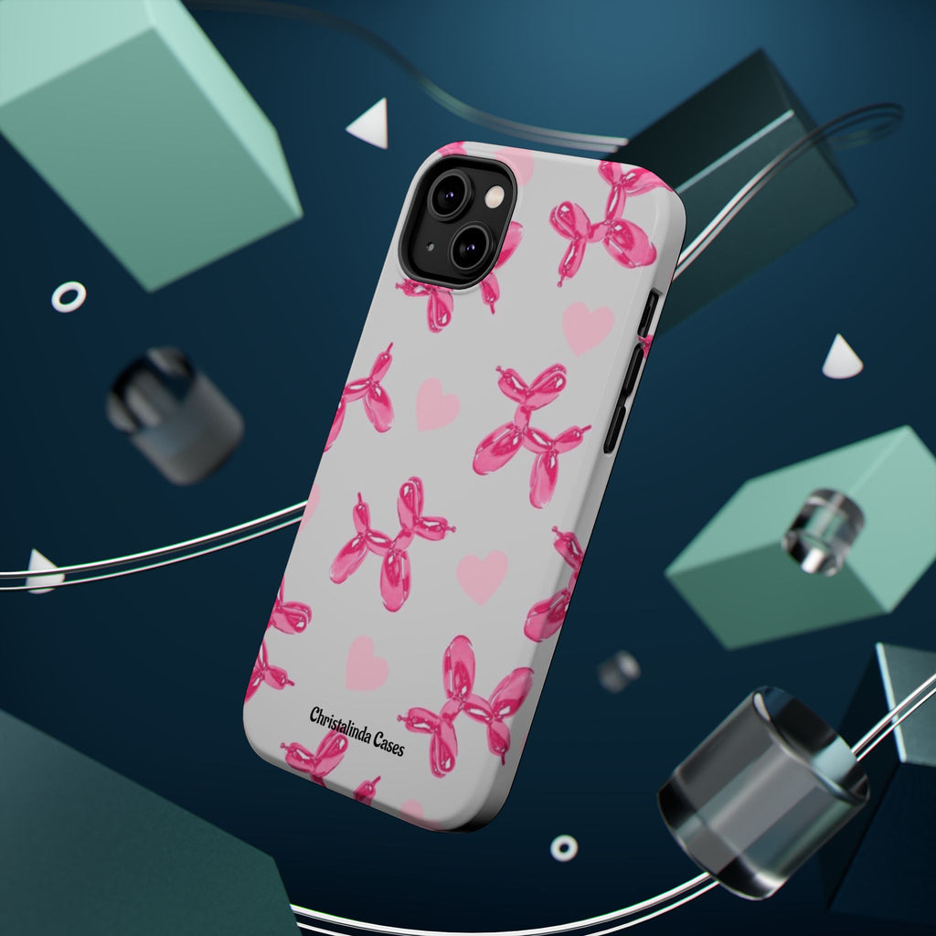 Balloon Charm Impact-Resistant MagSafe phone case