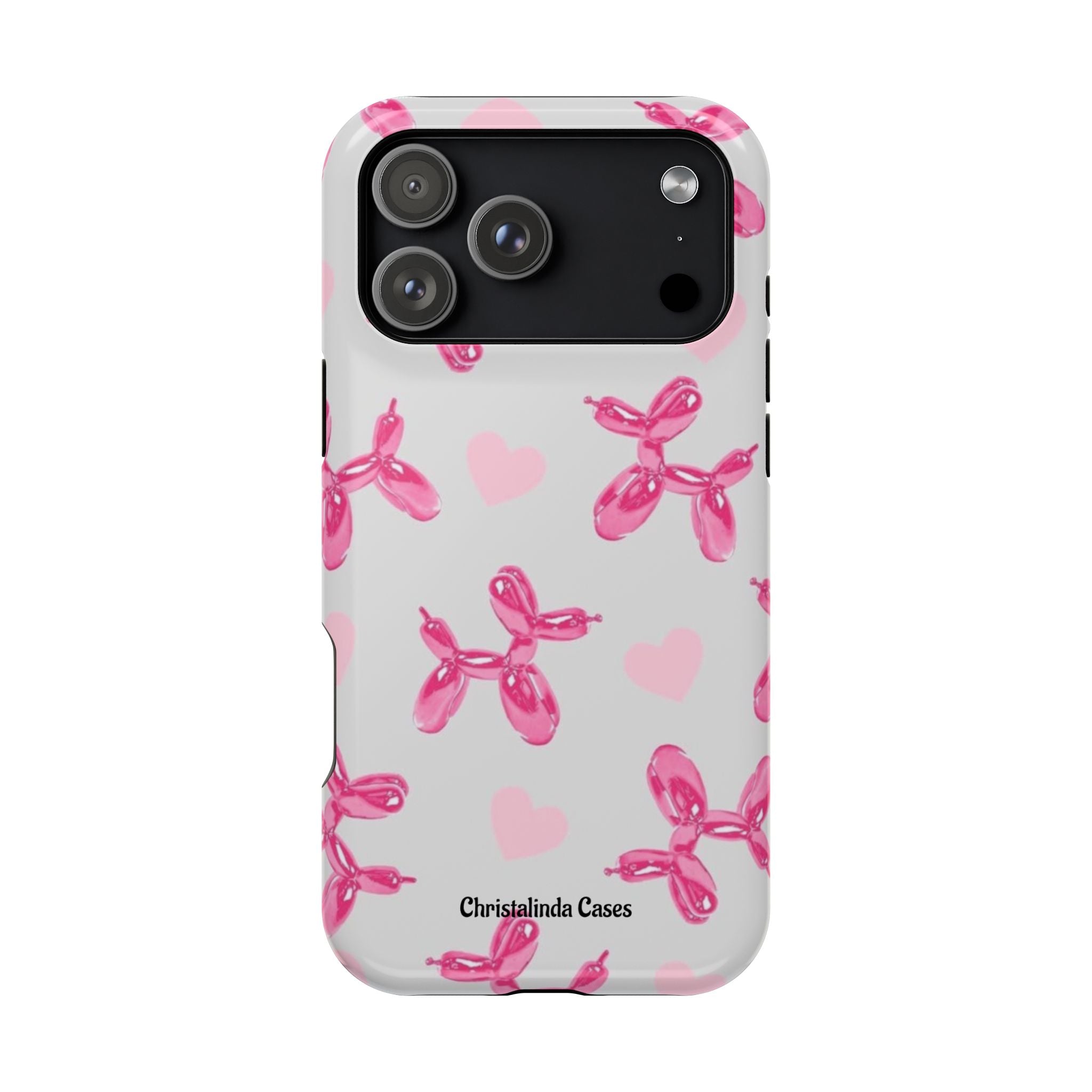 Balloon Charm Impact-Resistant MagSafe phone case