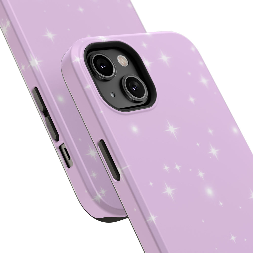 Sparkling Lilac Impact MagSafe Phone Case