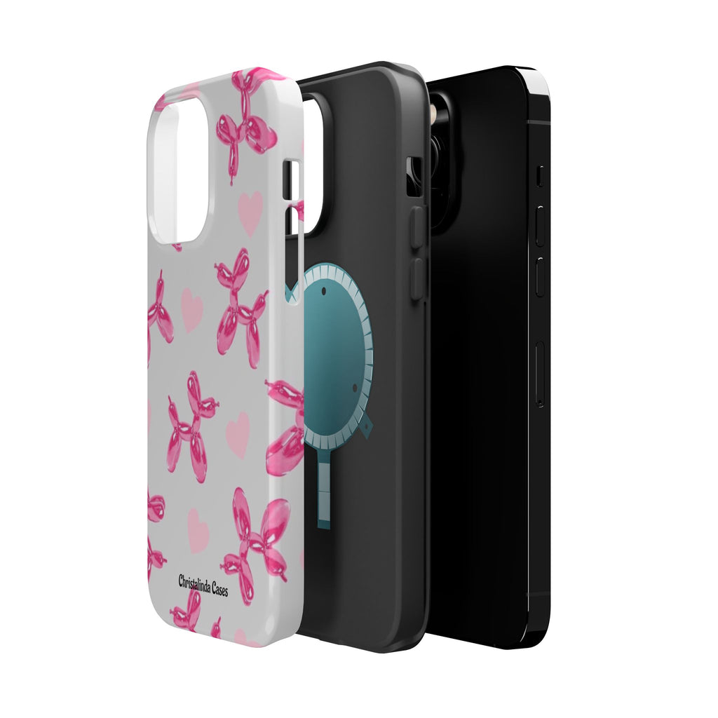 Balloon Charm Impact-Resistant MagSafe phone case