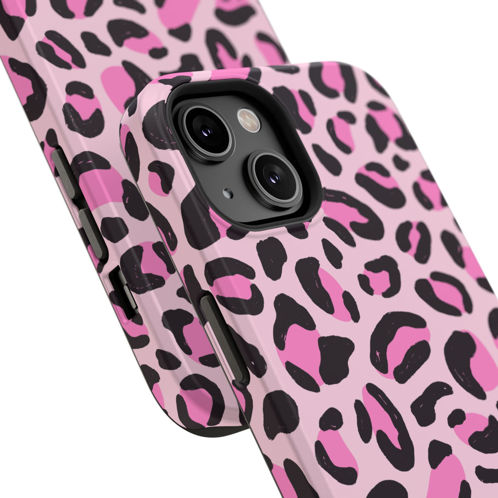 Pink Safari Impact-Resistant MagSafe Phone Case