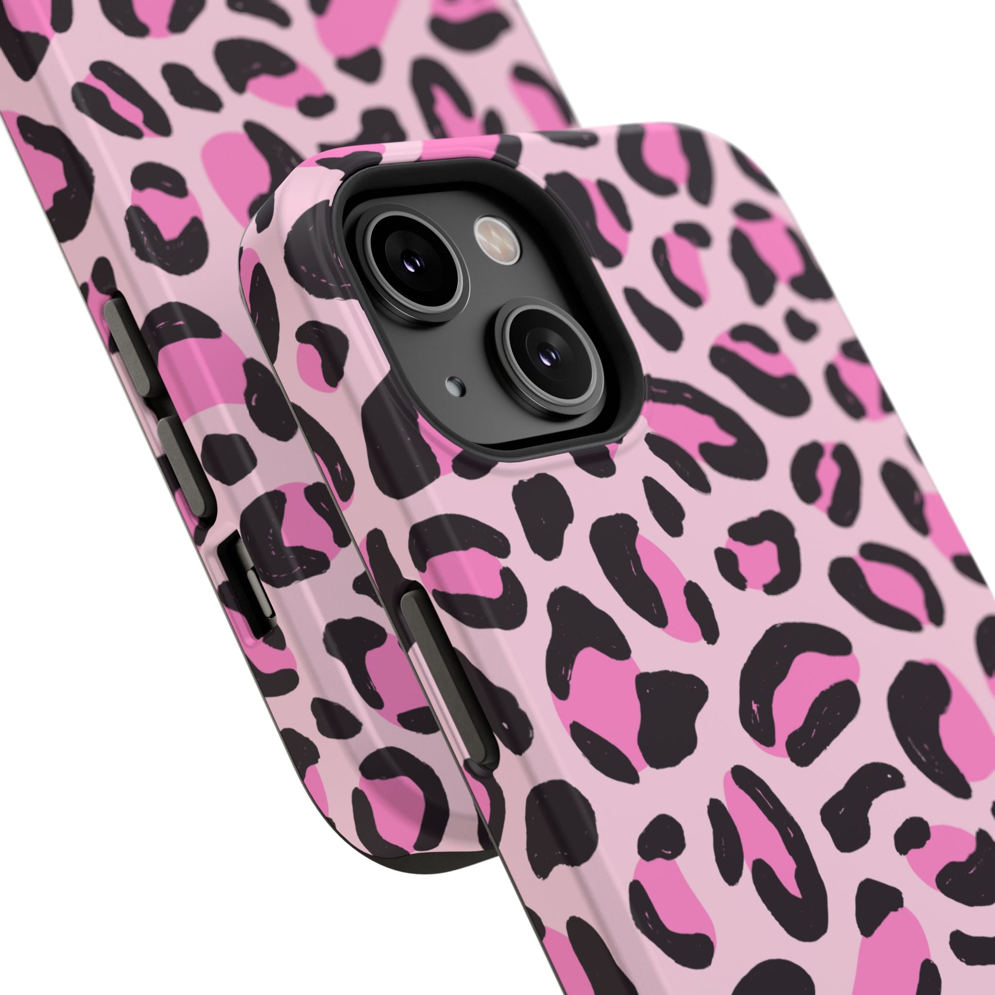 Pink Safari Impact-Resistant MagSafe Phone Case